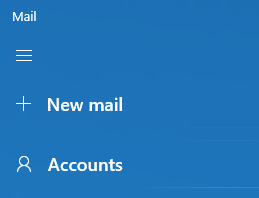 Klik op 'Accounts'