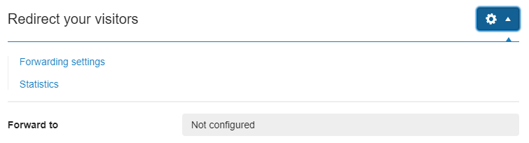 forwarding settings